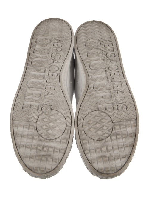 Versace Jeans Couture Leather Printed Sneakers