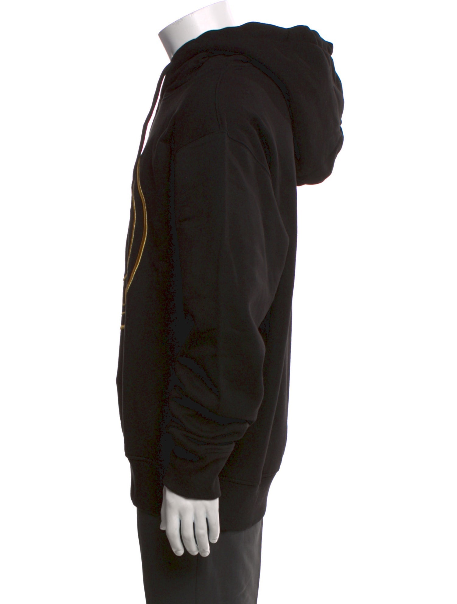 Versace Jeans Couture Graphic Print Crew Neck Hoodie