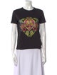 Versace Jeans Couture Graphic Print Crew Neck T-Shirt