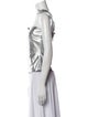 Versace Jeans Couture Silk Strapless Crop Top