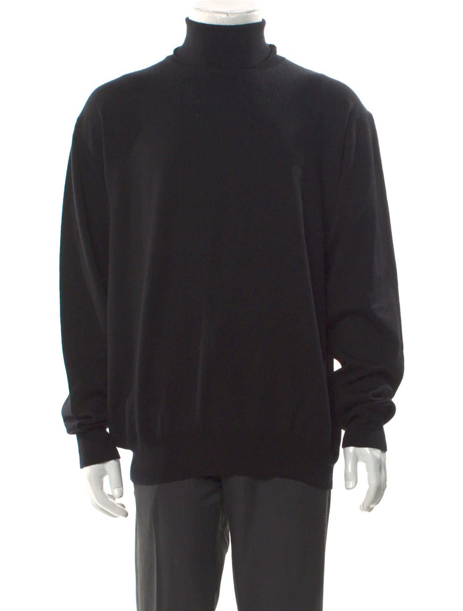 Versace Jeans Couture Merino Wool Turtleneck Pullover
