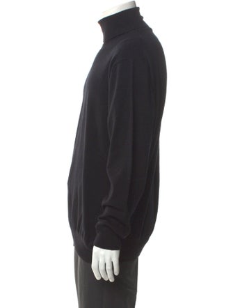Versace Jeans Couture Merino Wool Turtleneck Pullover
