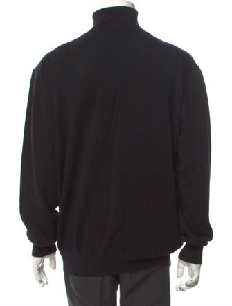 Versace Jeans Couture Merino Wool Turtleneck Pullover