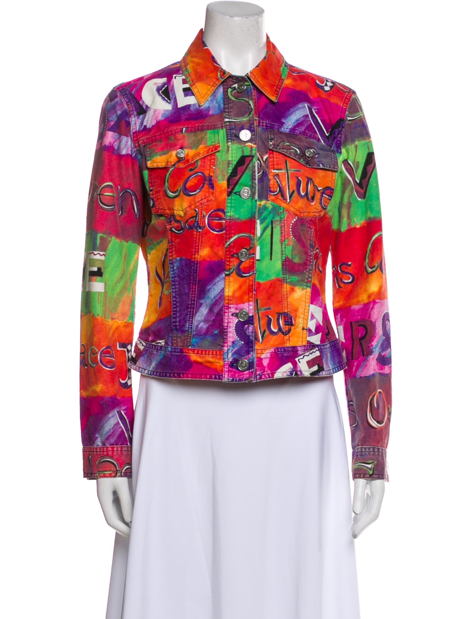 Versace Jeans Couture Printed Jacket