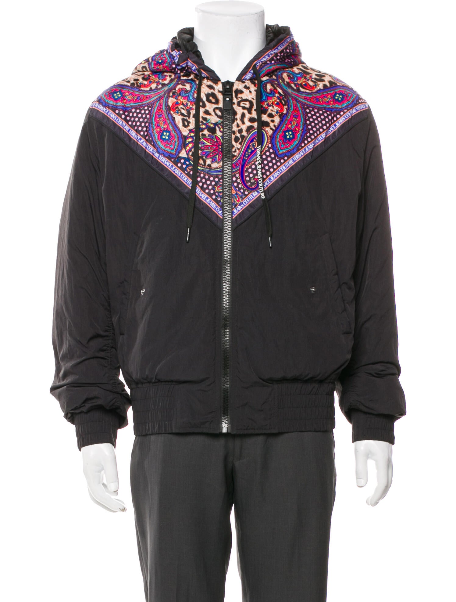 Versace Jeans Couture Animal Print Jacket