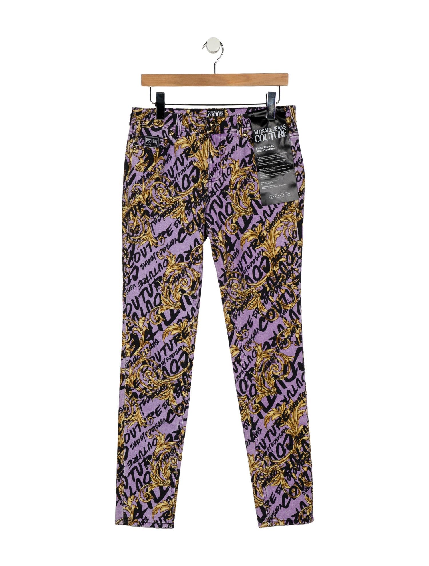 Versace Jeans Couture Mid-Rise Skinny Leg Jeans