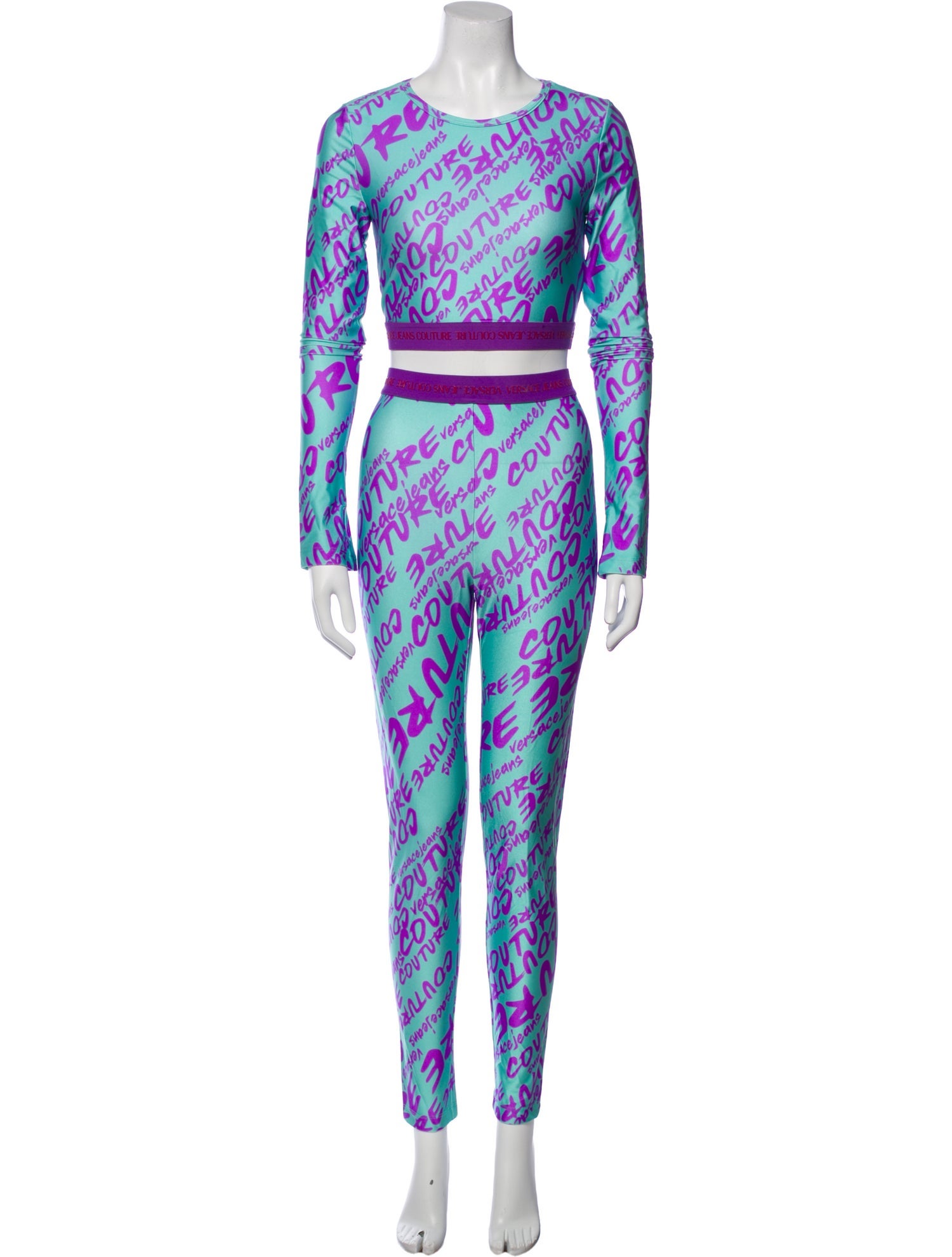 Versace Jeans Couture Printed Pant Set