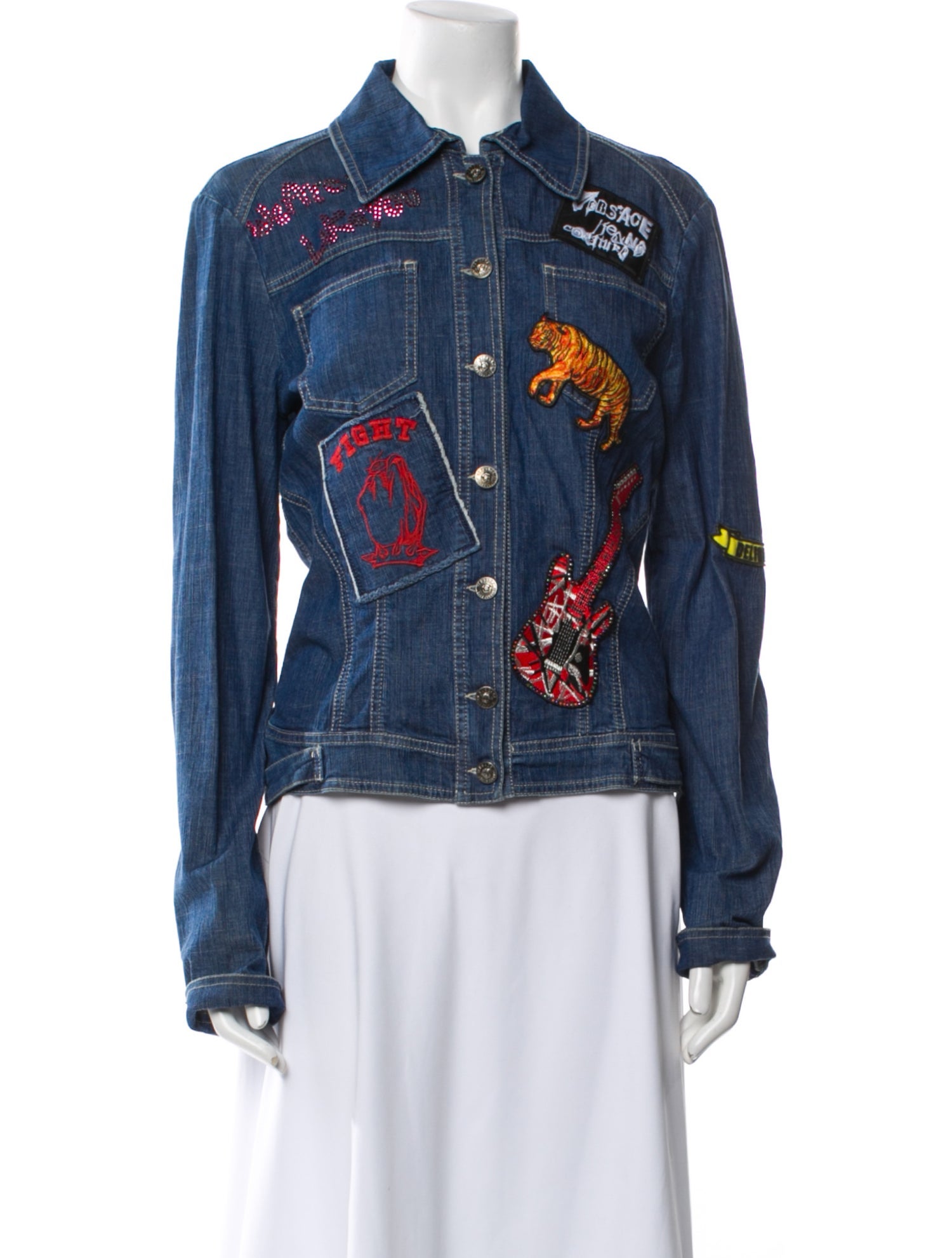Versace Jeans Couture Vintage 2005 Denim Jacket