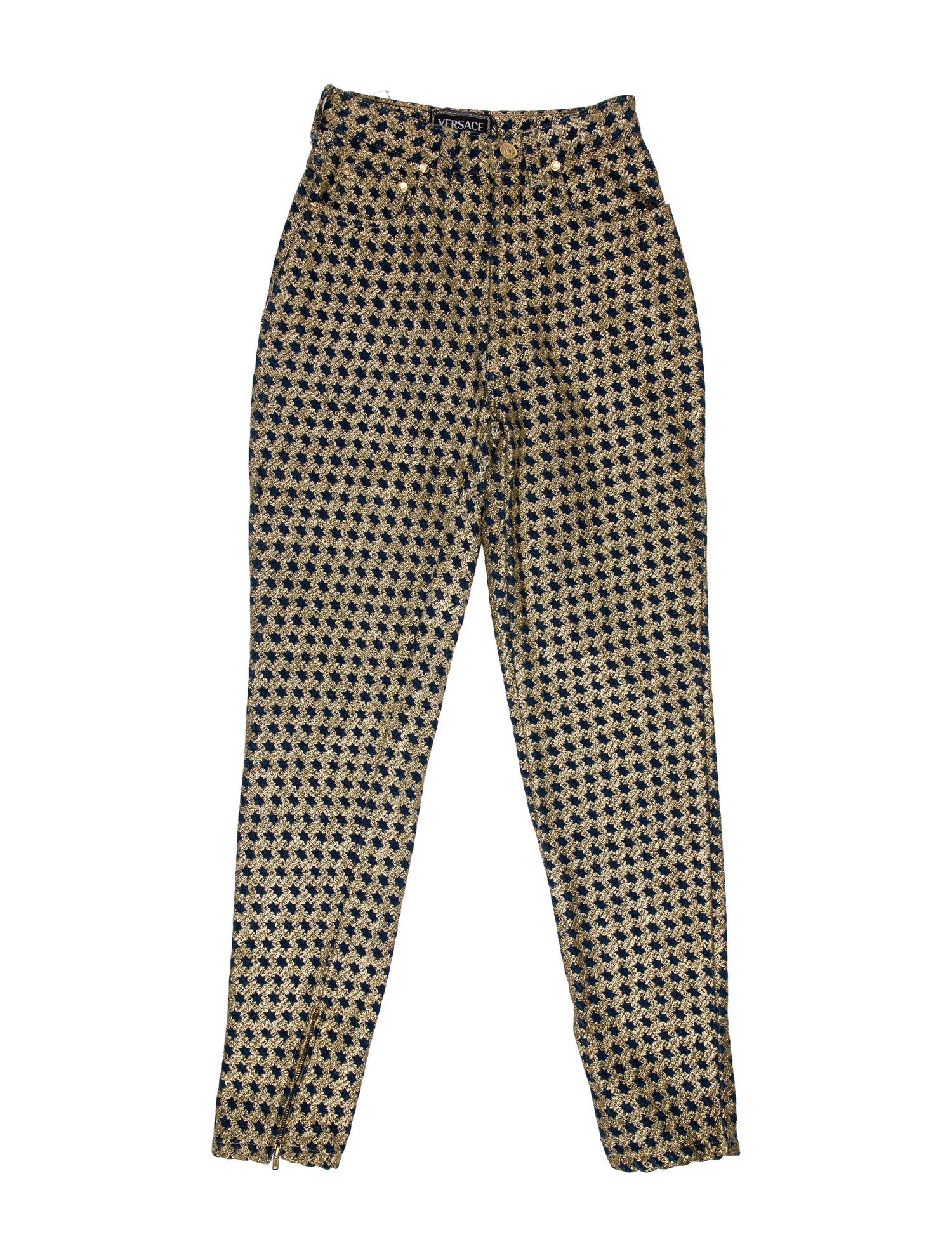 Versace Jeans Couture High-Rise Skinny Leg Jeans