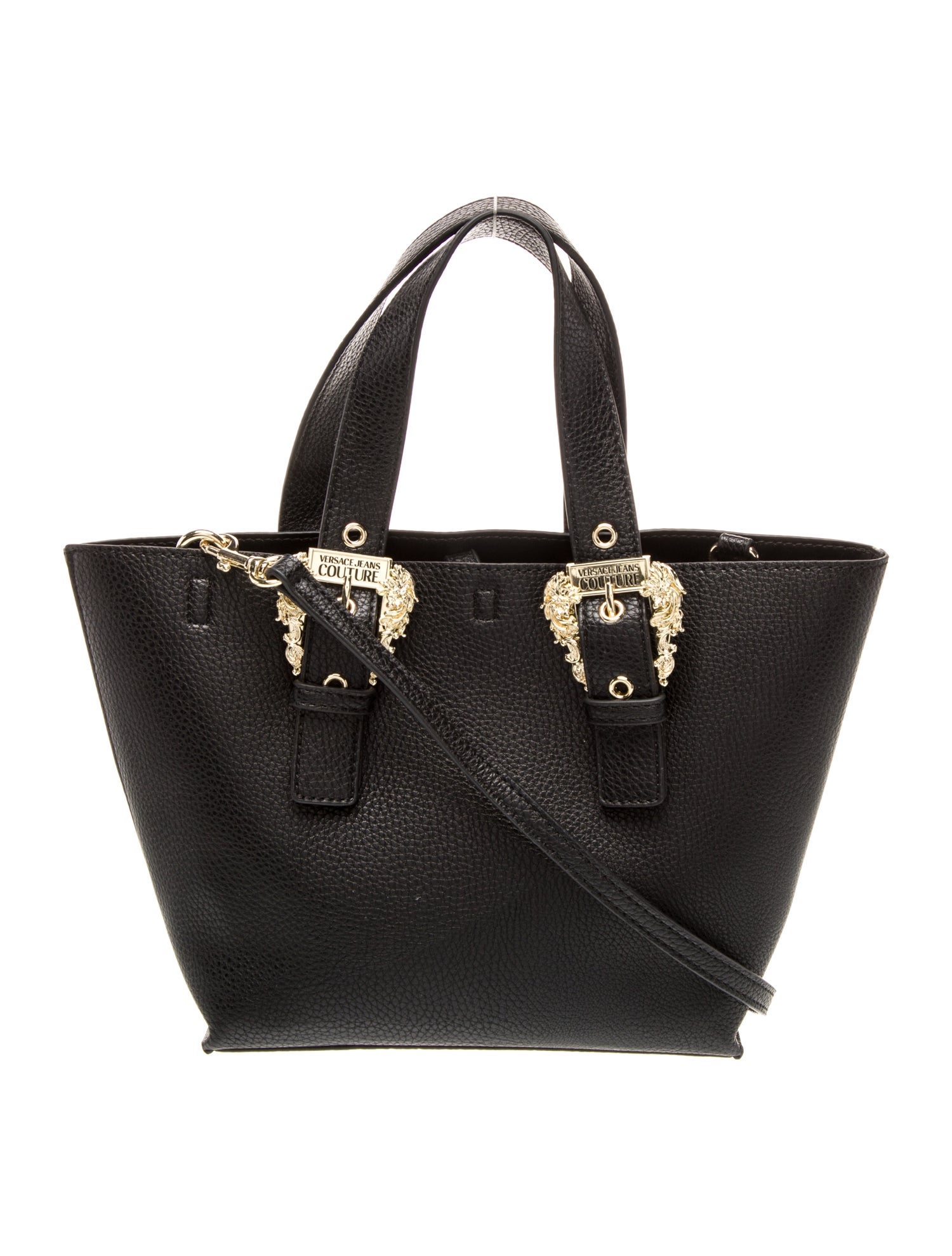 Versace Jeans Couture Leather Top Handle Bag