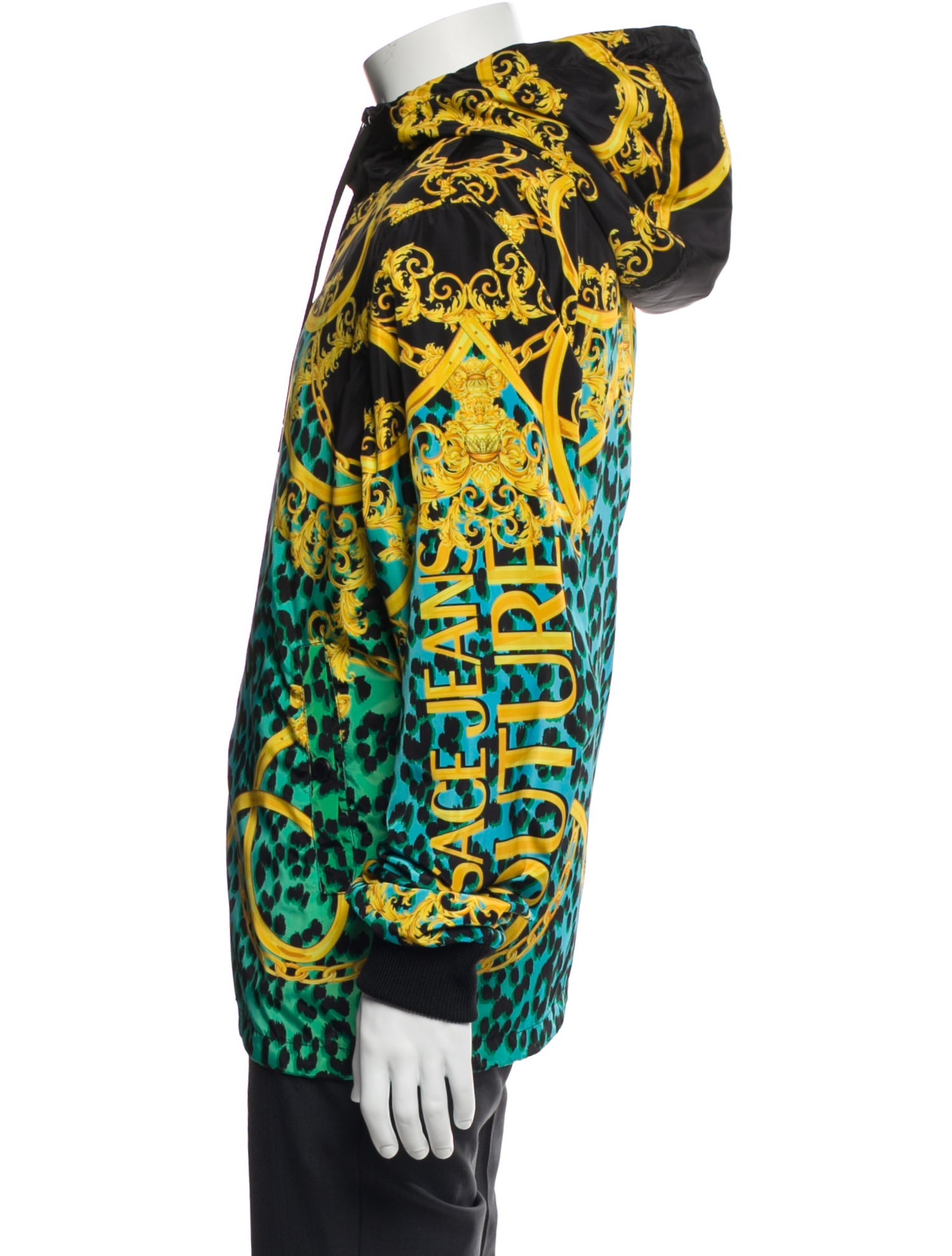 Versace Jeans Couture Printed Windbreaker