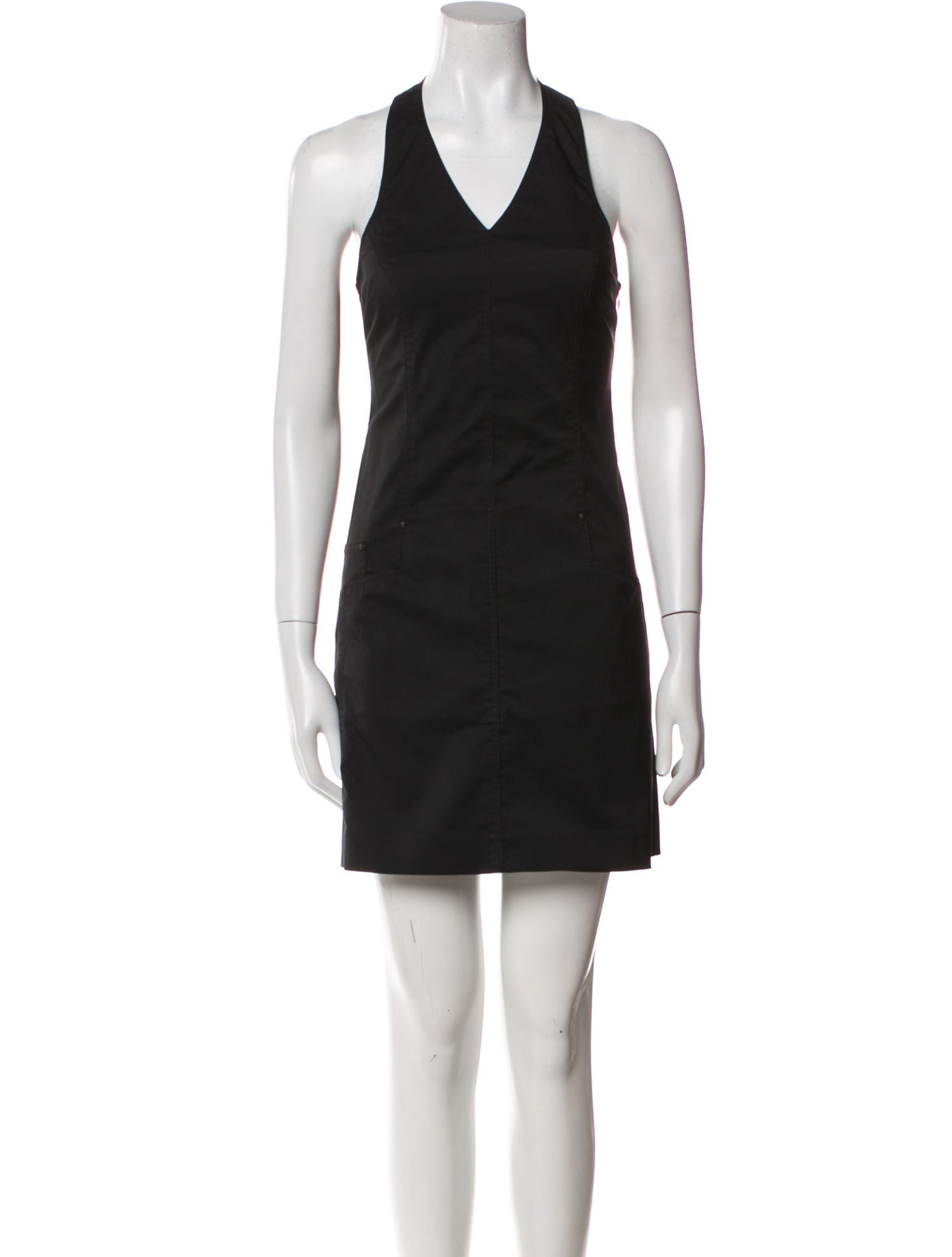 Versace Jeans Couture V-Neck Mini Dress