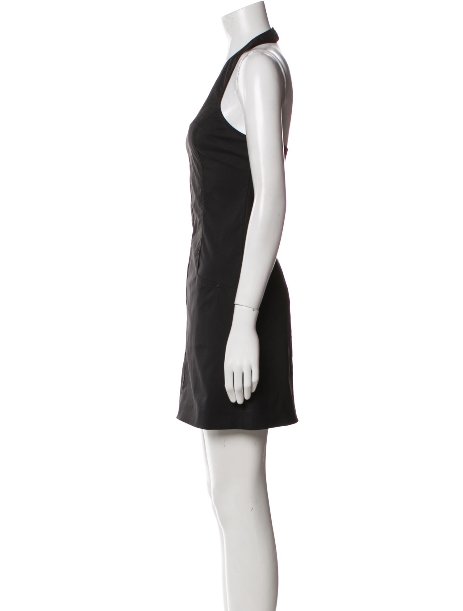 Versace Jeans Couture V-Neck Mini Dress