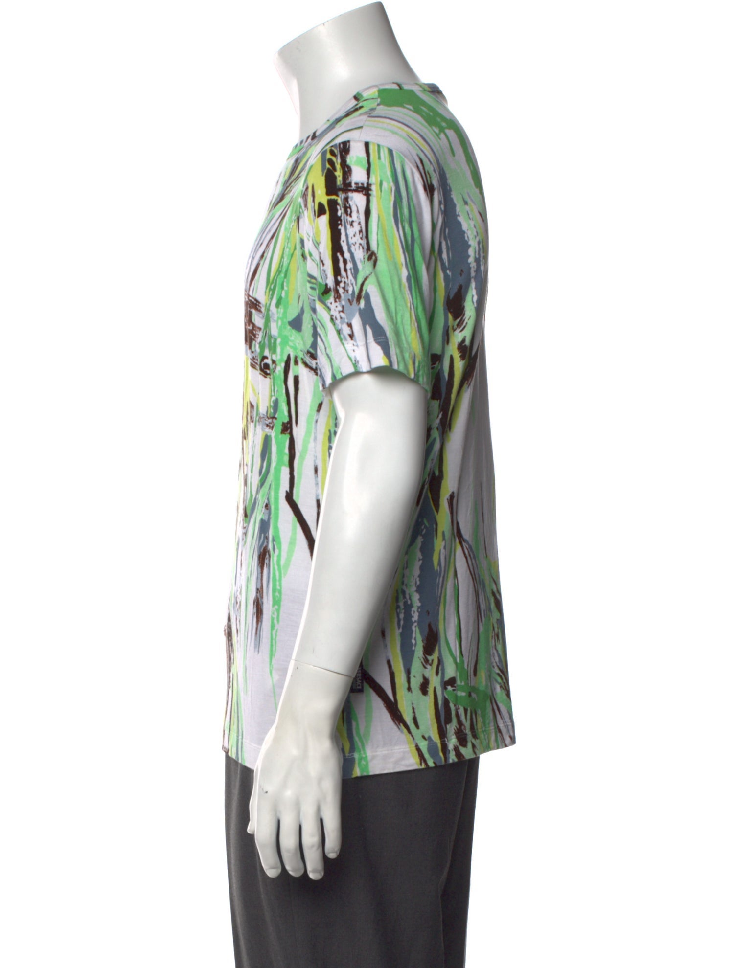 Versace Jeans Couture Printed Crew Neck T-Shirt