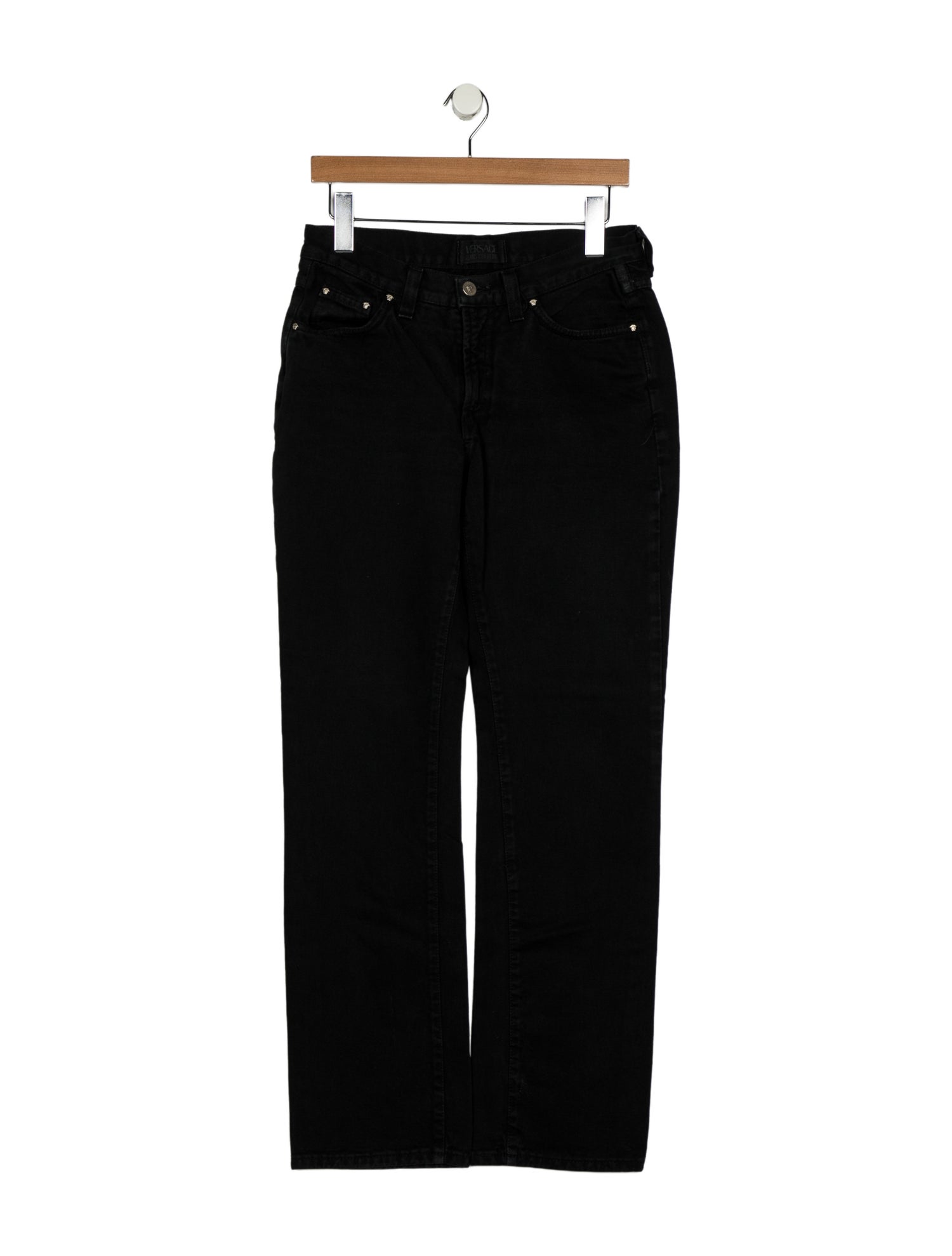 Versace Jeans Couture Medusa Insignia Straight-Leg Jeans