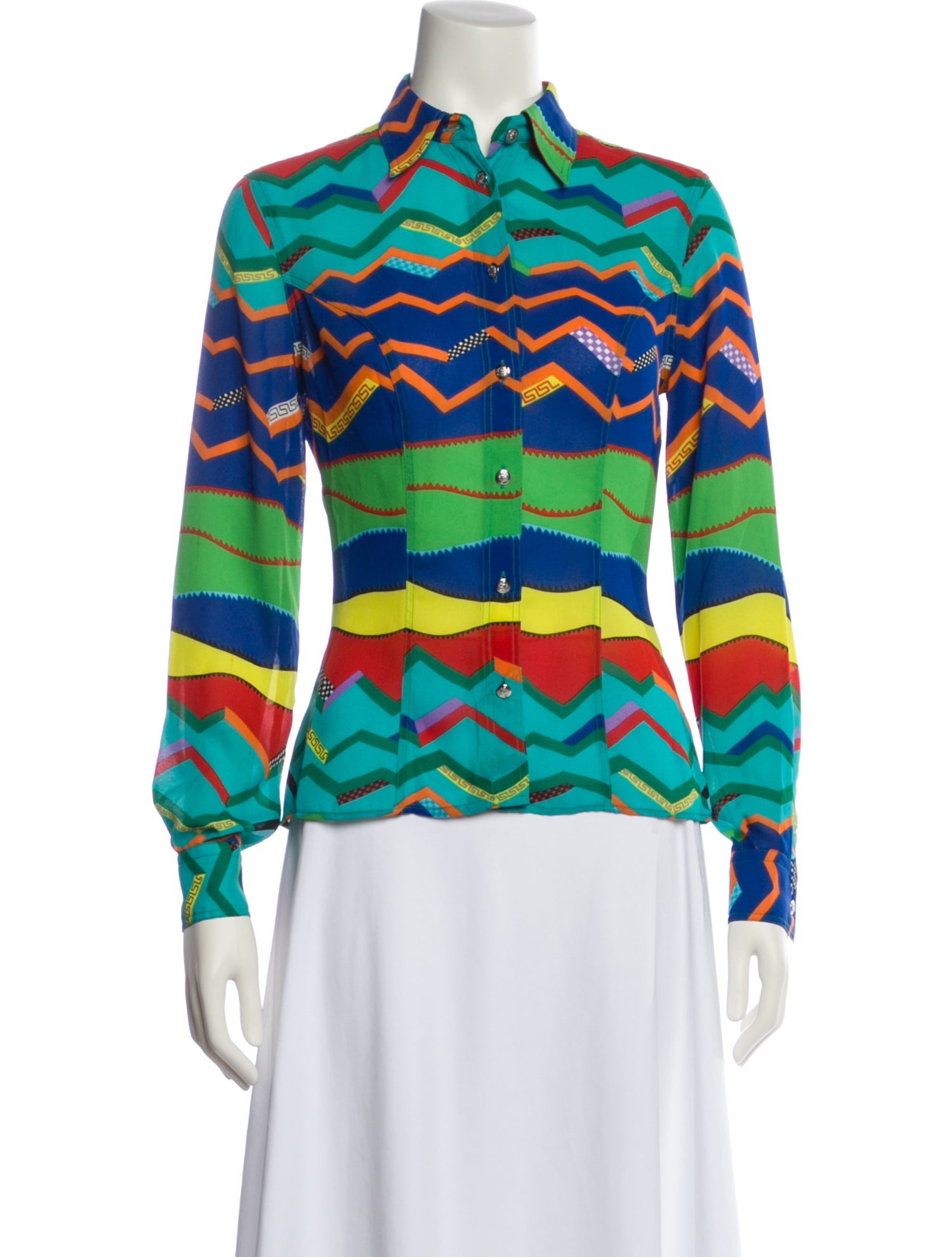 Versace Jeans Couture Vintage 1990's Blouse