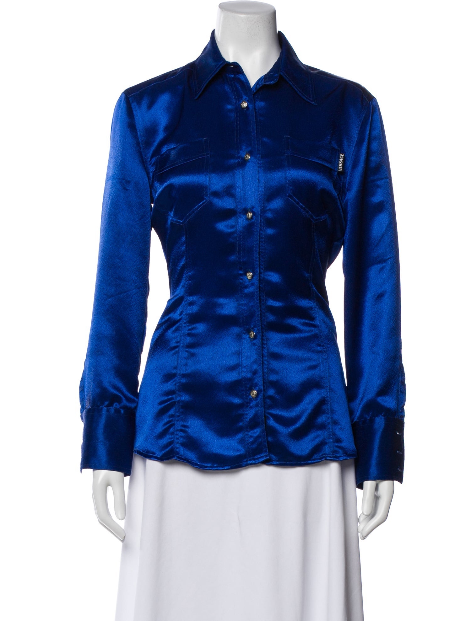 Versace Jeans Couture Vintage 1990's Button-Up Top