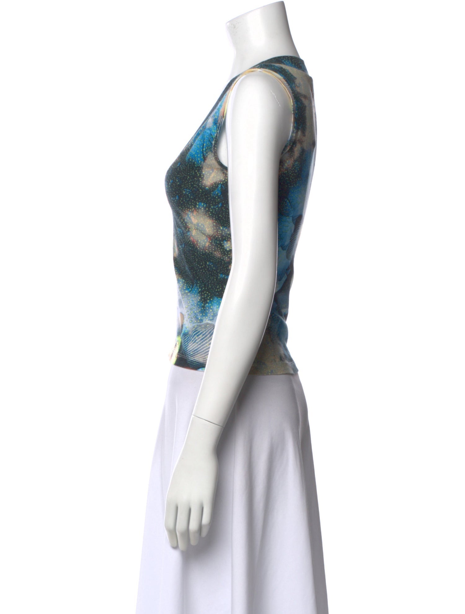 Versace Jeans Couture Vintage Printed Top