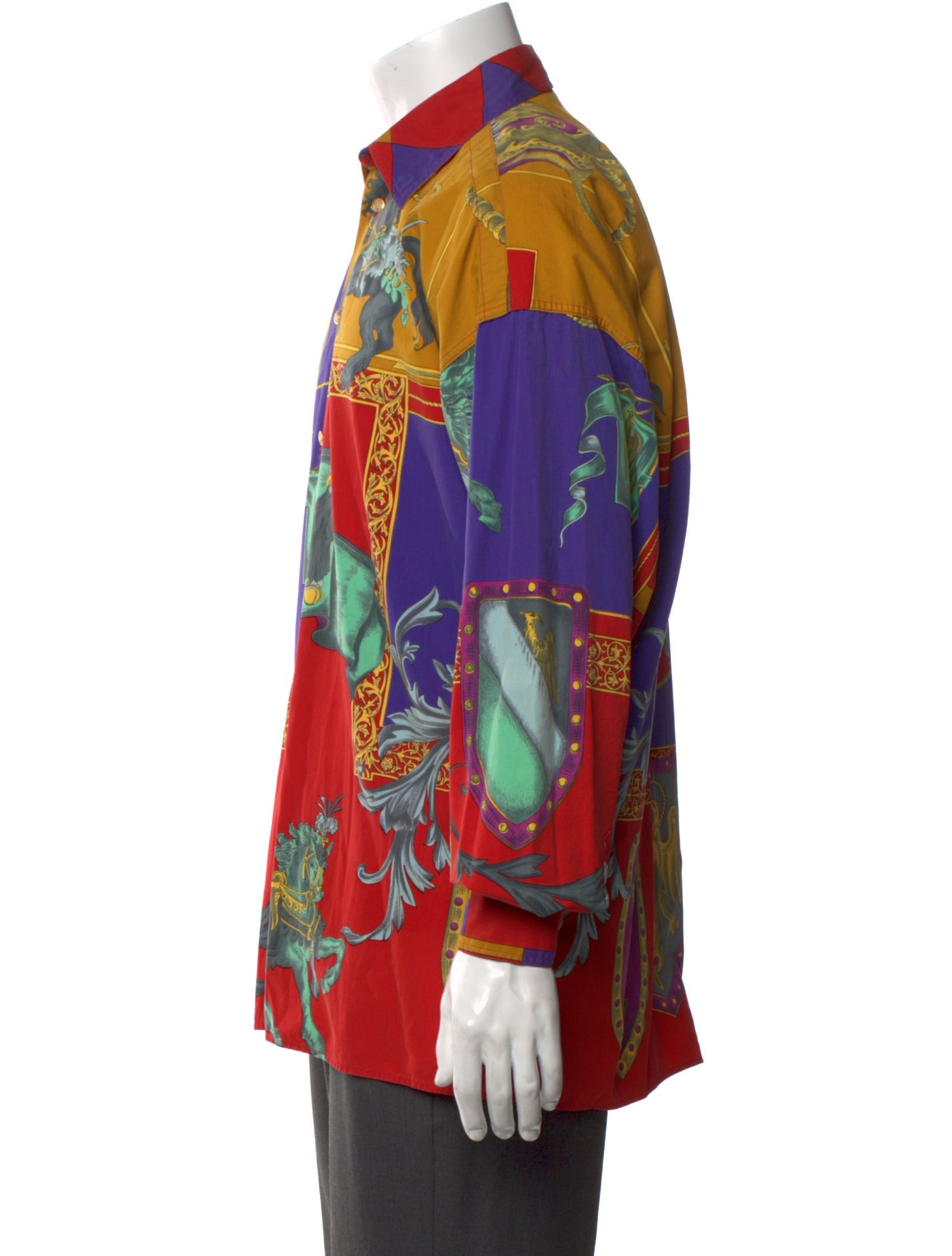 Versace Jeans Couture Vintage 1990's Dress Shirt