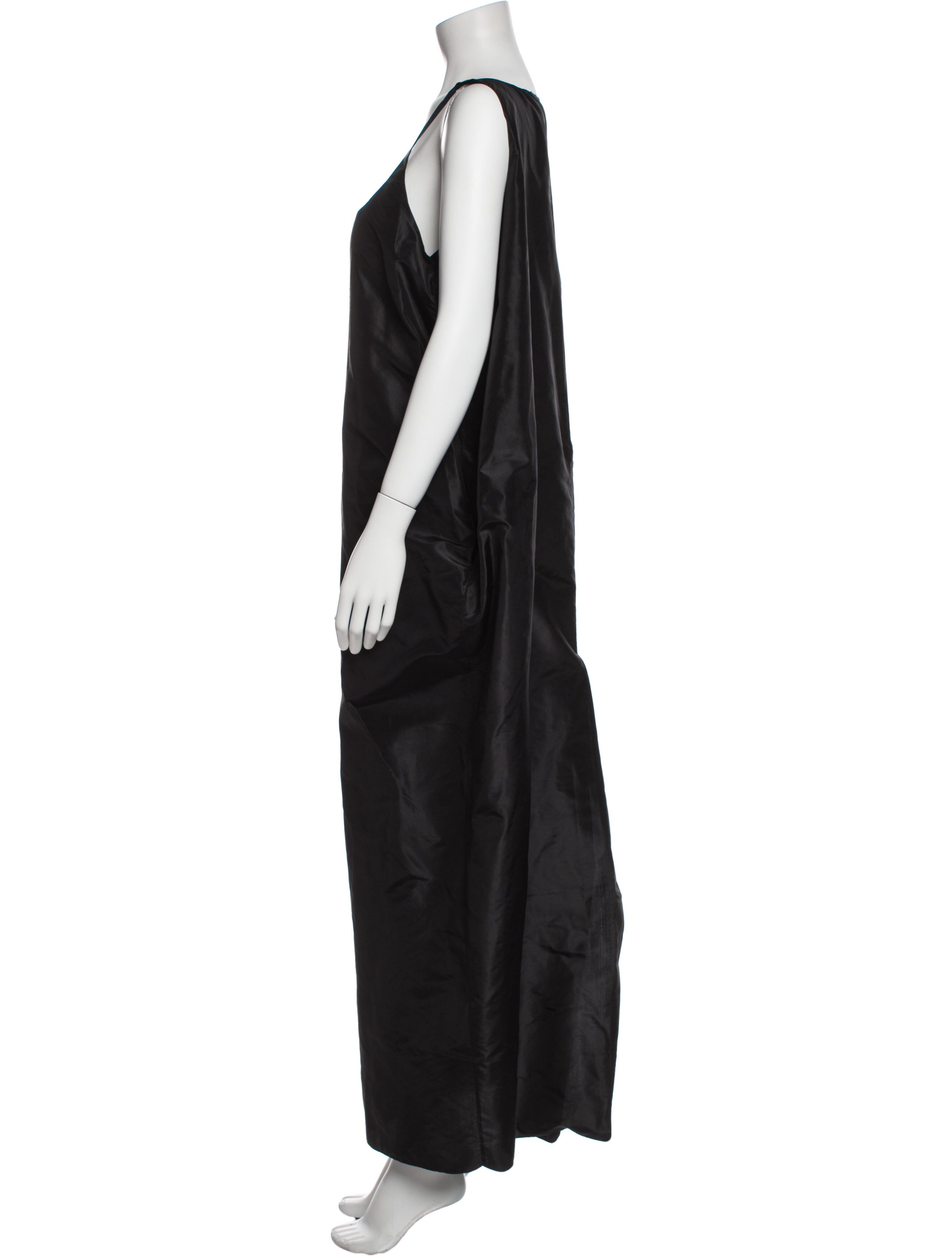 Bevza Square Neckline Long Dress