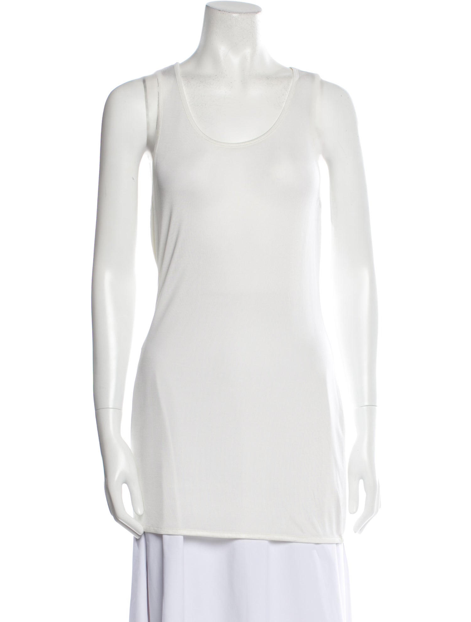 Bevza Scoop Neck Mini Dress