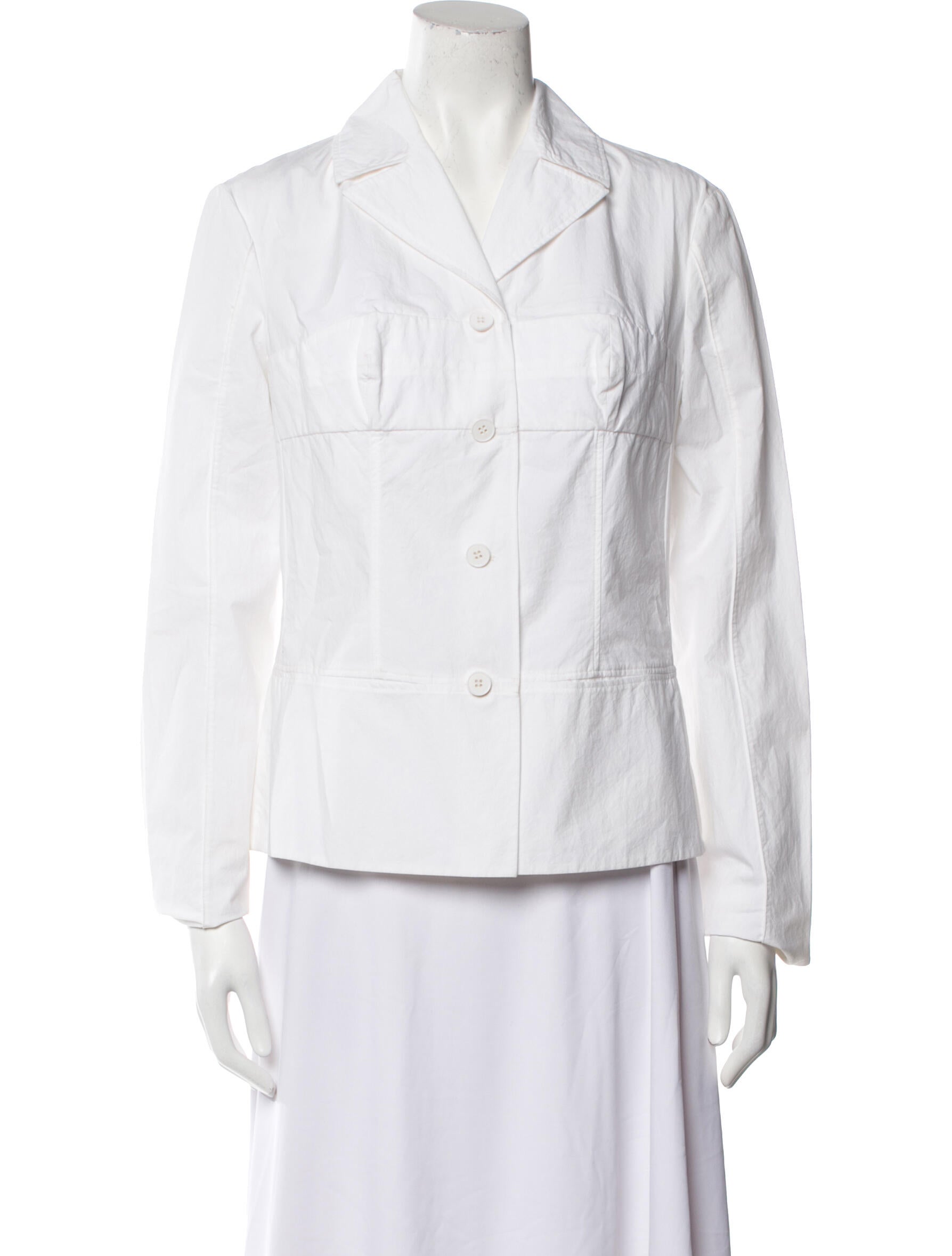 Bevza Long Sleeve Button-Up Top