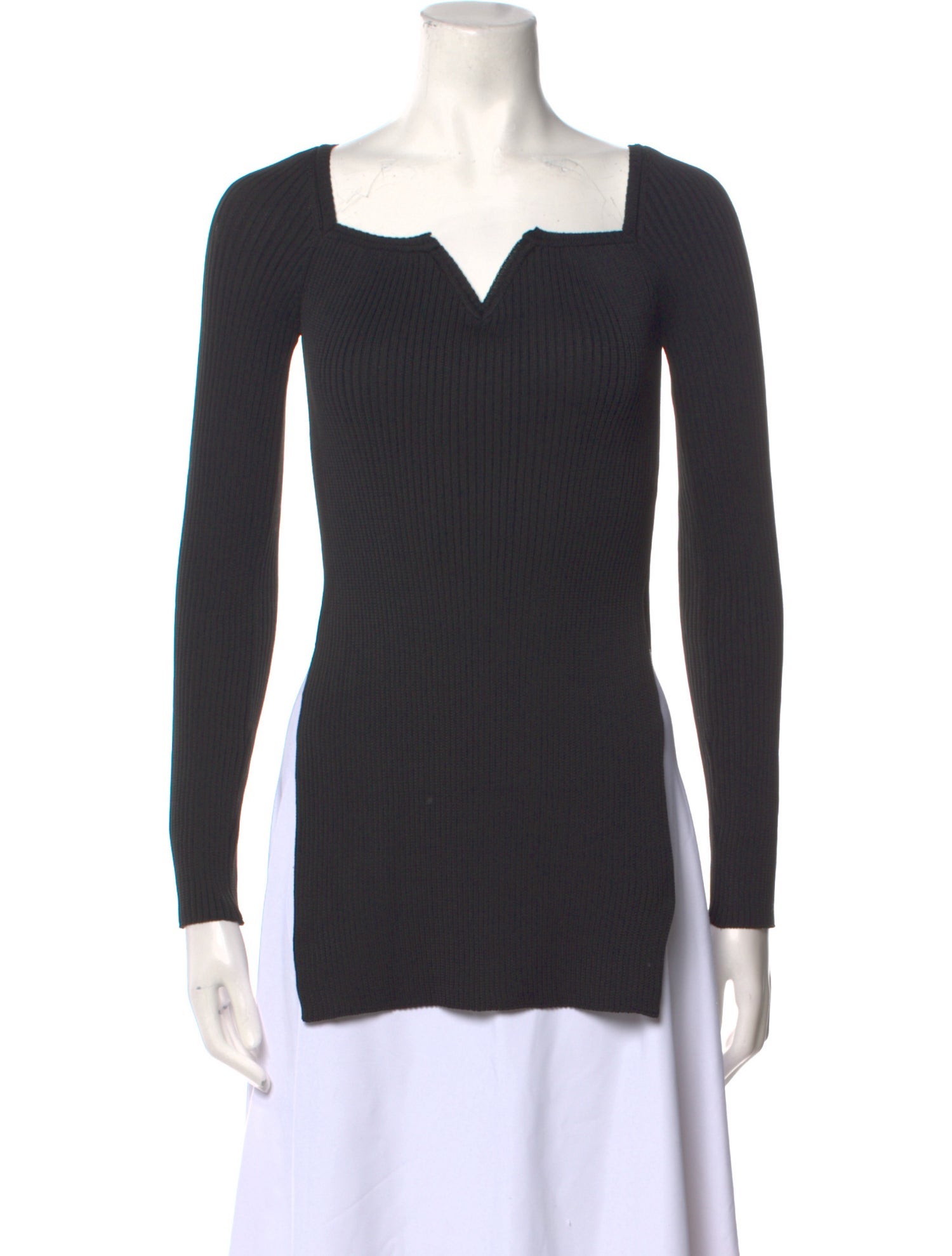 Bevza V-Neck Long Sleeve Top