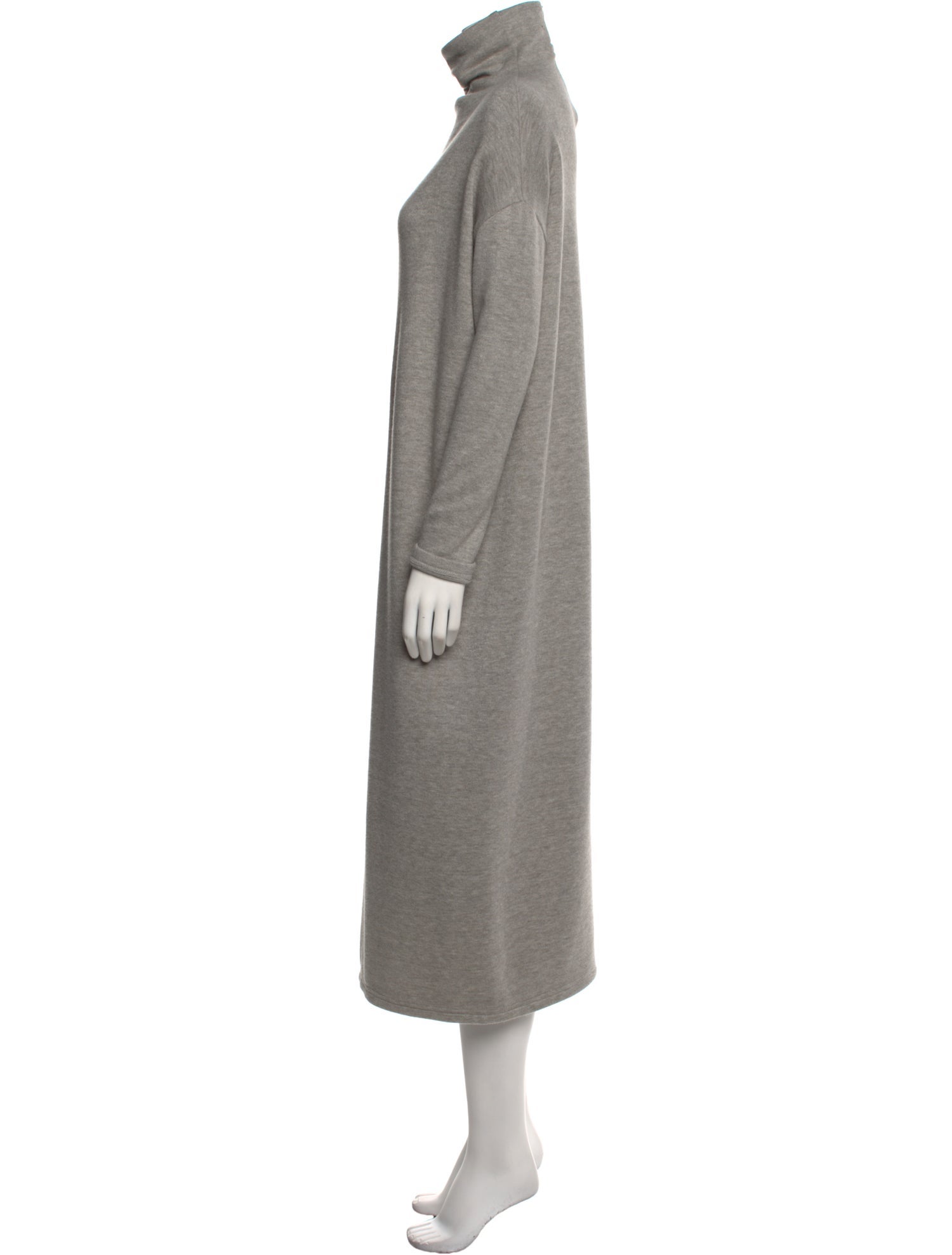 Bevza Turtleneck Long Dress