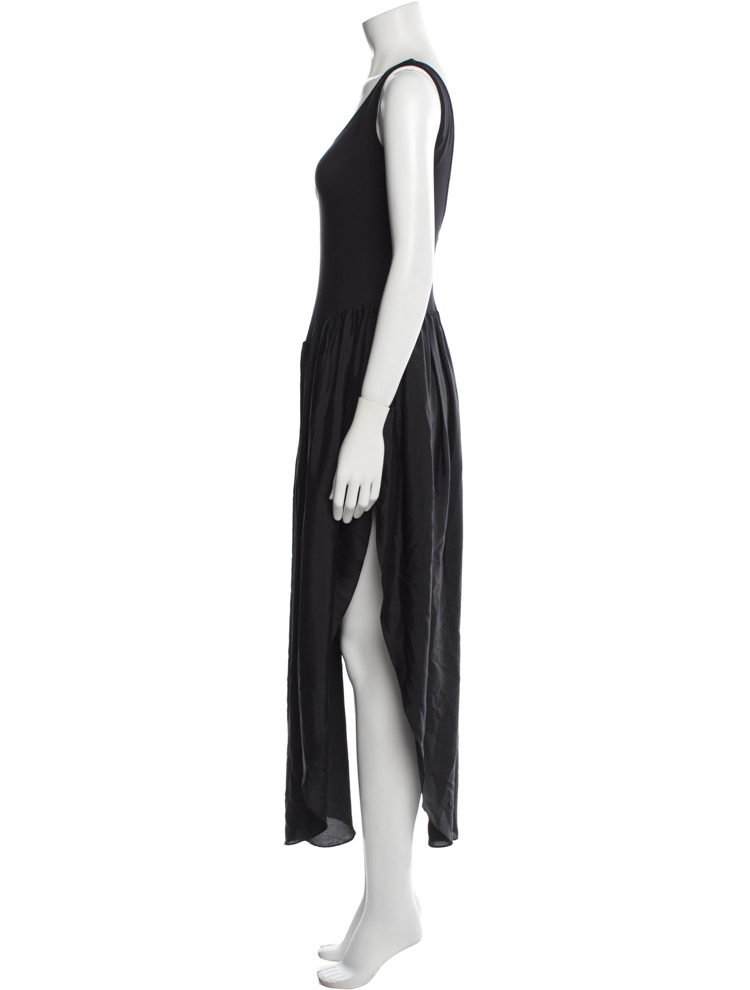 Bevza Scoop Neck Long Dress