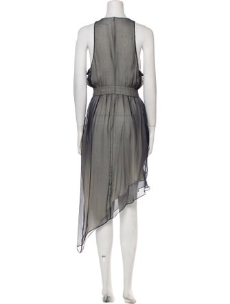 Bevza Silk Long Dress