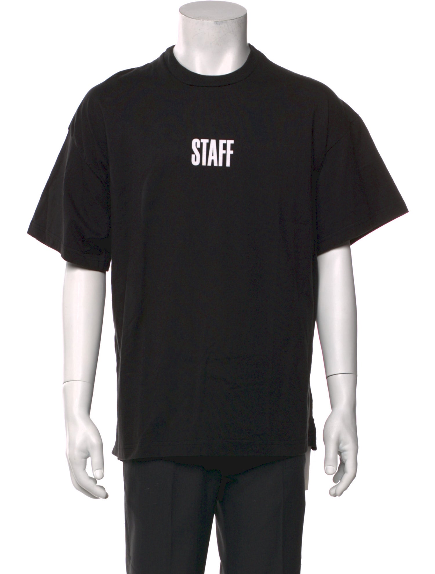 Vetements x Hanes Graphic Print Crew Neck T-Shirt