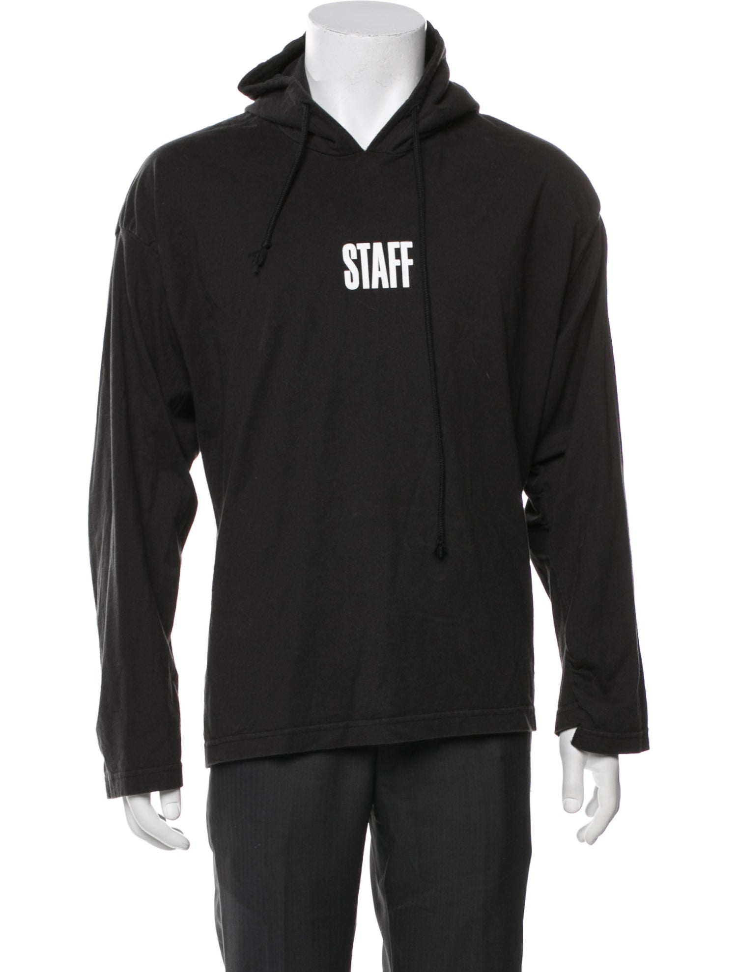 Vetements x Hanes Graphic Print Crew Neck Hoodie