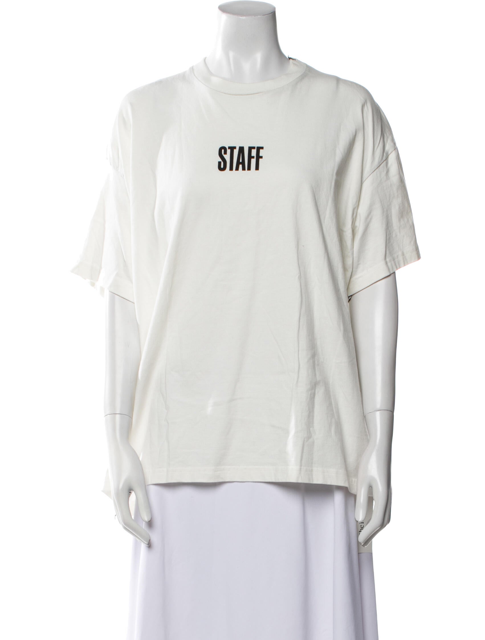 Vetements x Hanes Graphic Print Crew Neck T-Shirt w/ Tags