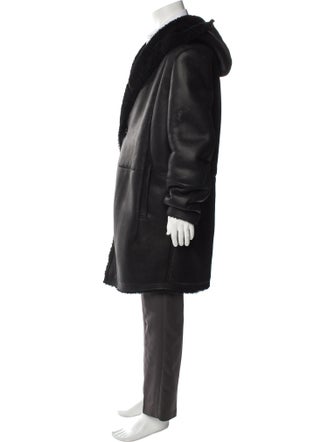 Vespucci By Vsp Leather Overcoat