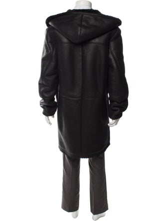 Vespucci By Vsp Leather Overcoat