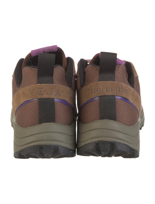 Veja X Reformation Canvas Printed Sneakers