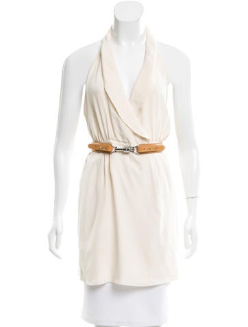 Vena Cava Silk Belted Top