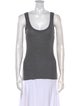 Ven Store Wool Scoop Neck Top