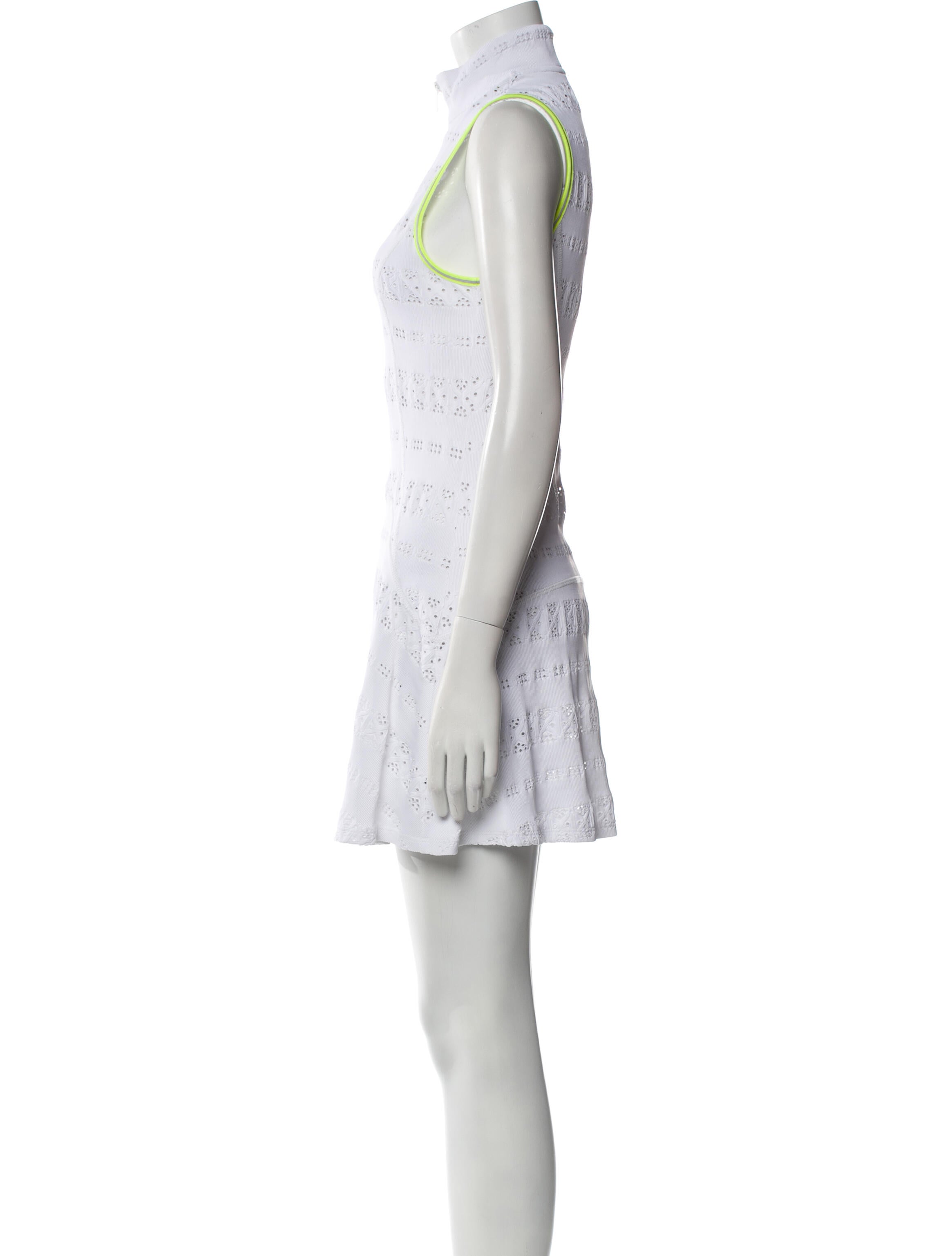 Veronica Beard x L'ETOILE sport Lace Pattern Mini Dress