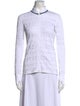 Veronica Beard x L'ETOILE sport Nylon Long Sleeve Button-Up Top