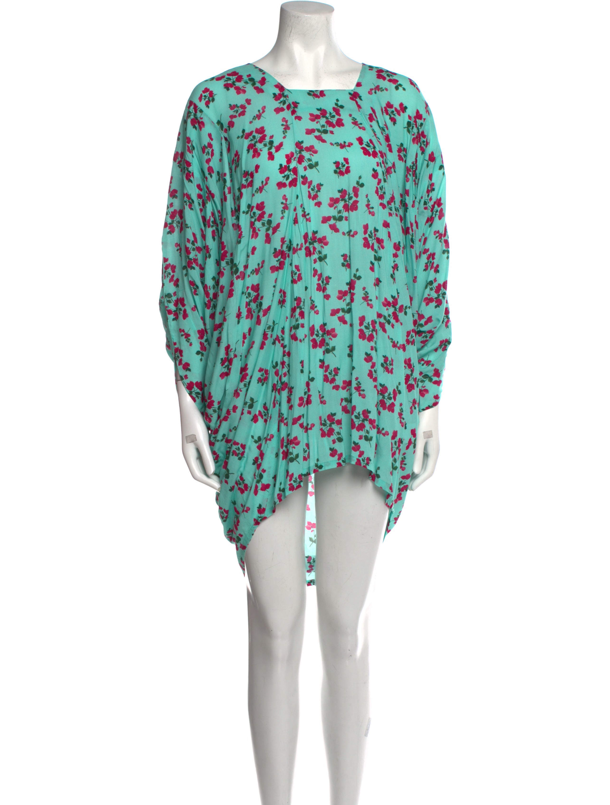 Verandah Printed Knee-Length Dress w/ Tags