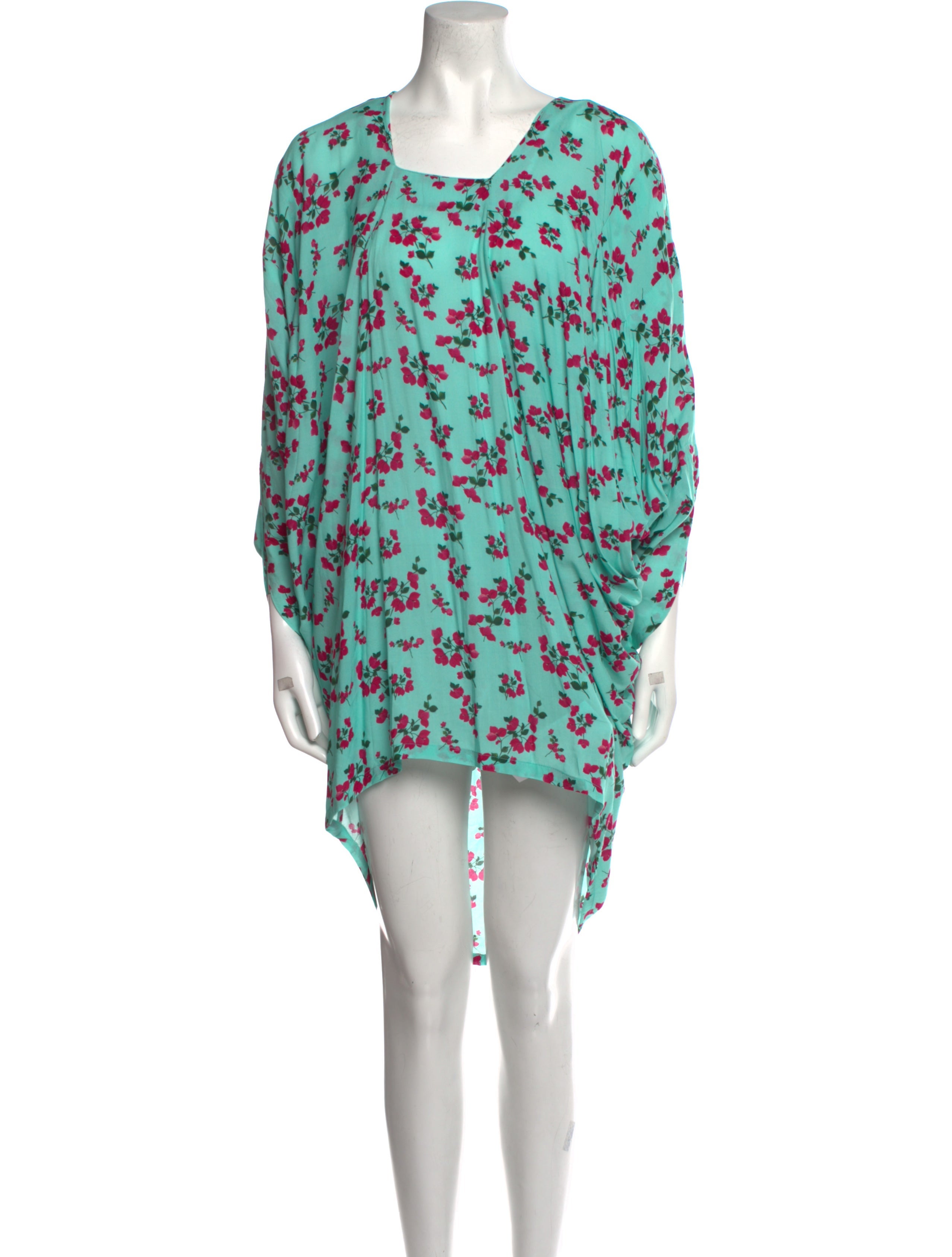 Verandah Printed Knee-Length Dress w/ Tags