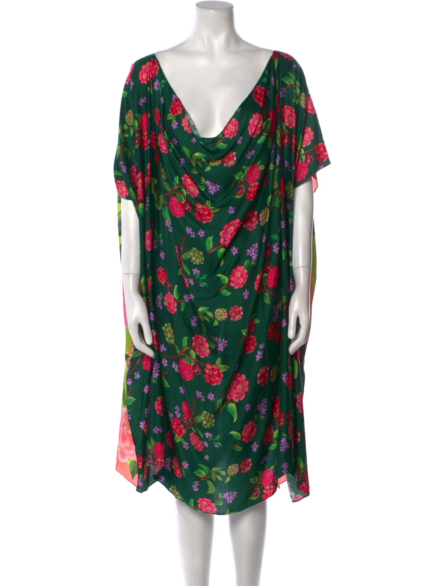 Verandah Floral Print Midi Length Dress w/ Tags
