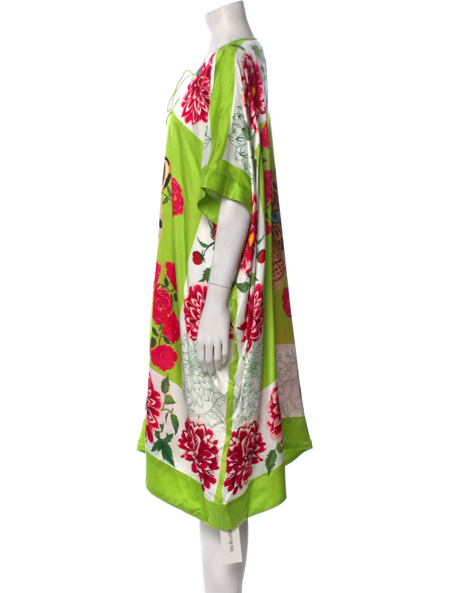 Verandah Satin Colorblock Pattern Sweater w/ Tags