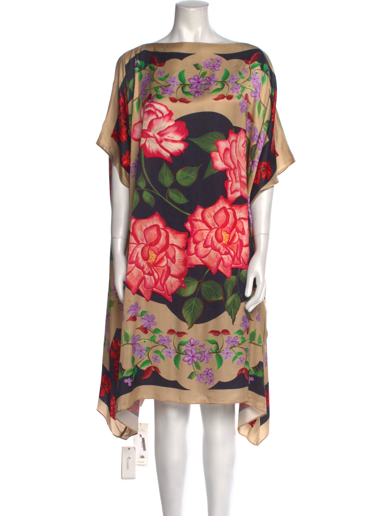 Verandah Floral Print Knee-Length Dress w/ Tags