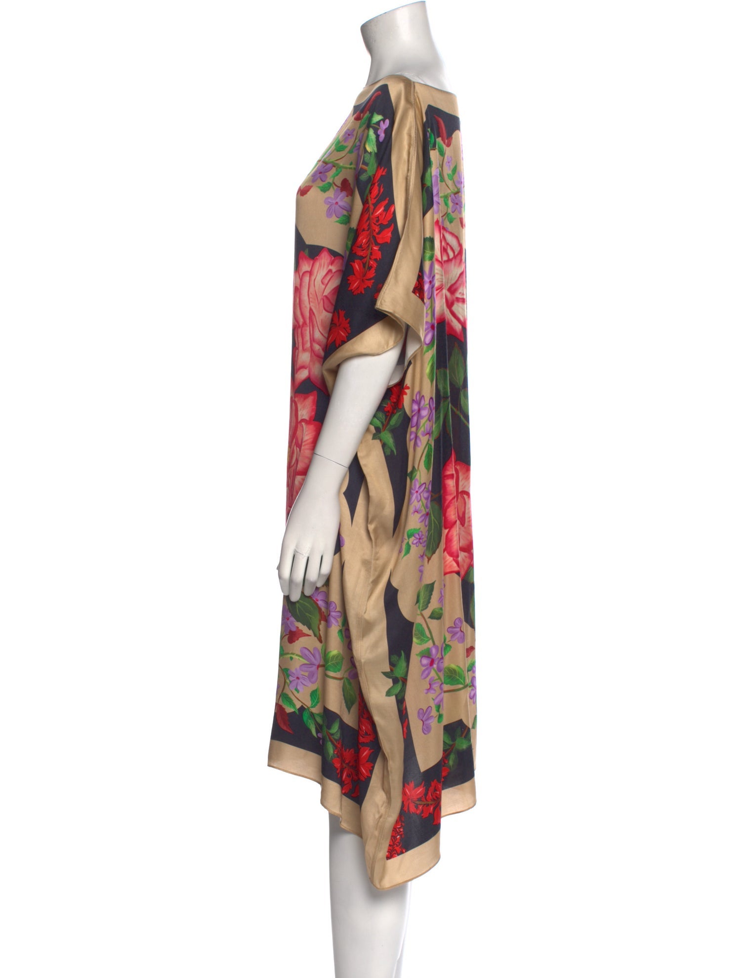 Verandah Floral Print Knee-Length Dress w/ Tags