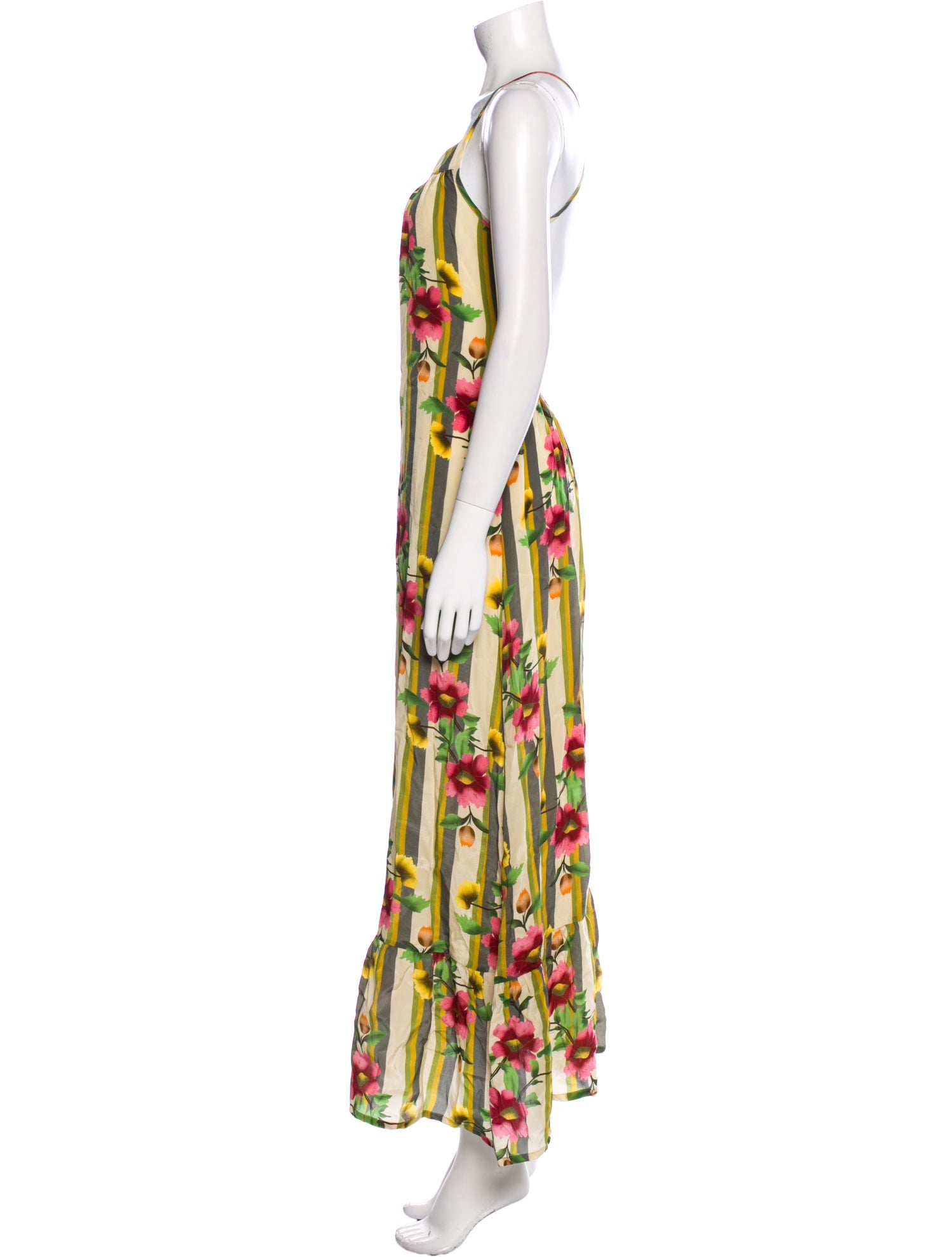 Verandah Floral Print Long Dress