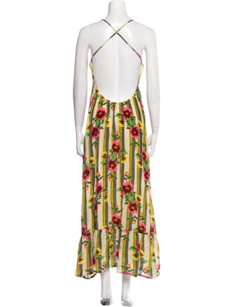 Verandah Floral Print Long Dress