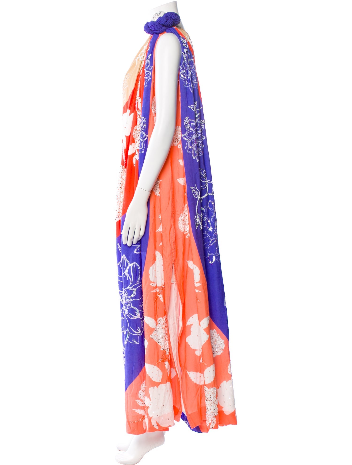 Verandah Floral Print Long Dress