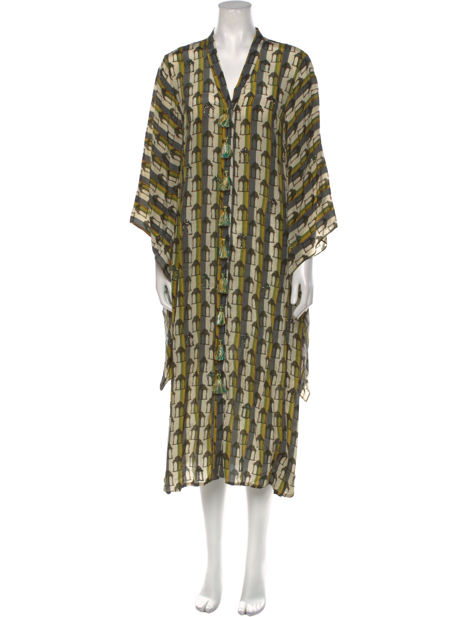 Verandah Printed Long Dress